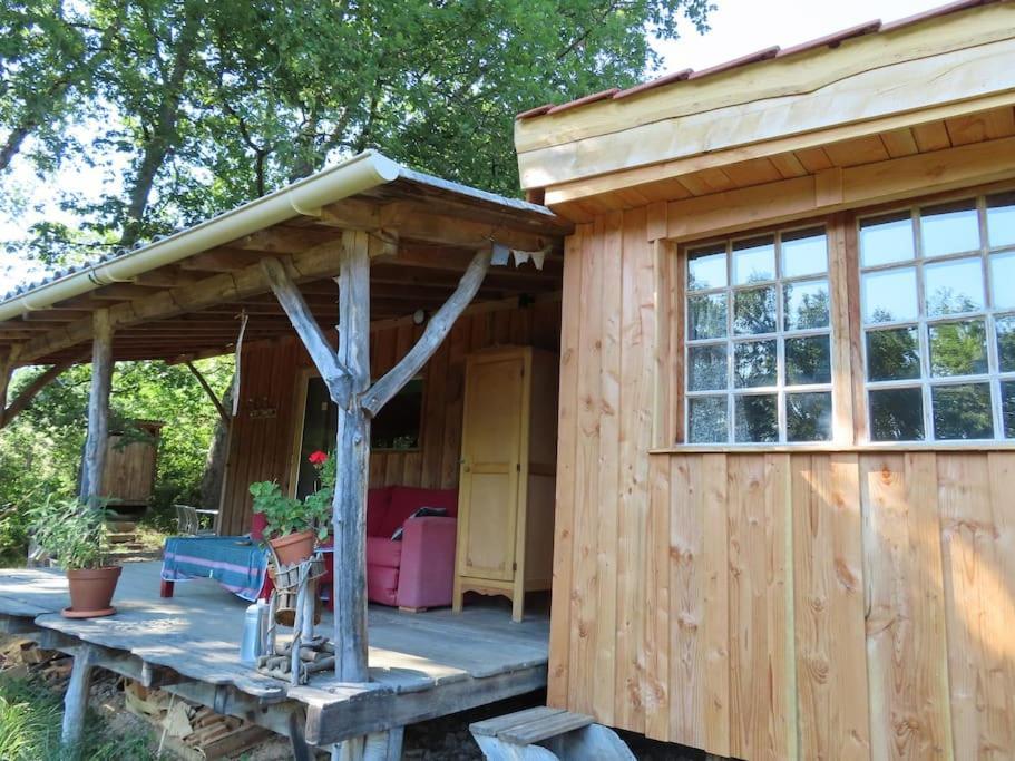 Cosy Cabane Montbrun-Bocage Экстерьер фото