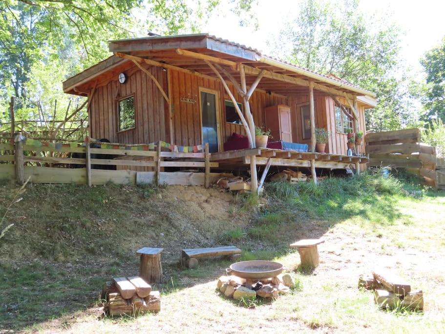 Cosy Cabane Montbrun-Bocage Экстерьер фото